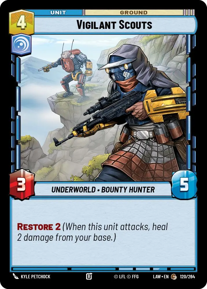 Vigilant Scouts (120/264) (120/264) [A Lawless Time] 1