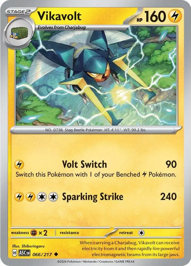 Vikavolt (066/217) [Mega Evolution: Ascended Heroes] 1