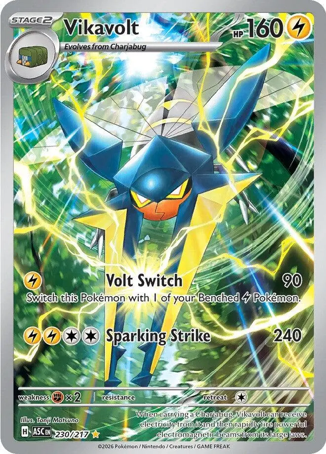 Vikavolt (230/217) [Mega Evolution: Ascended Heroes] 1
