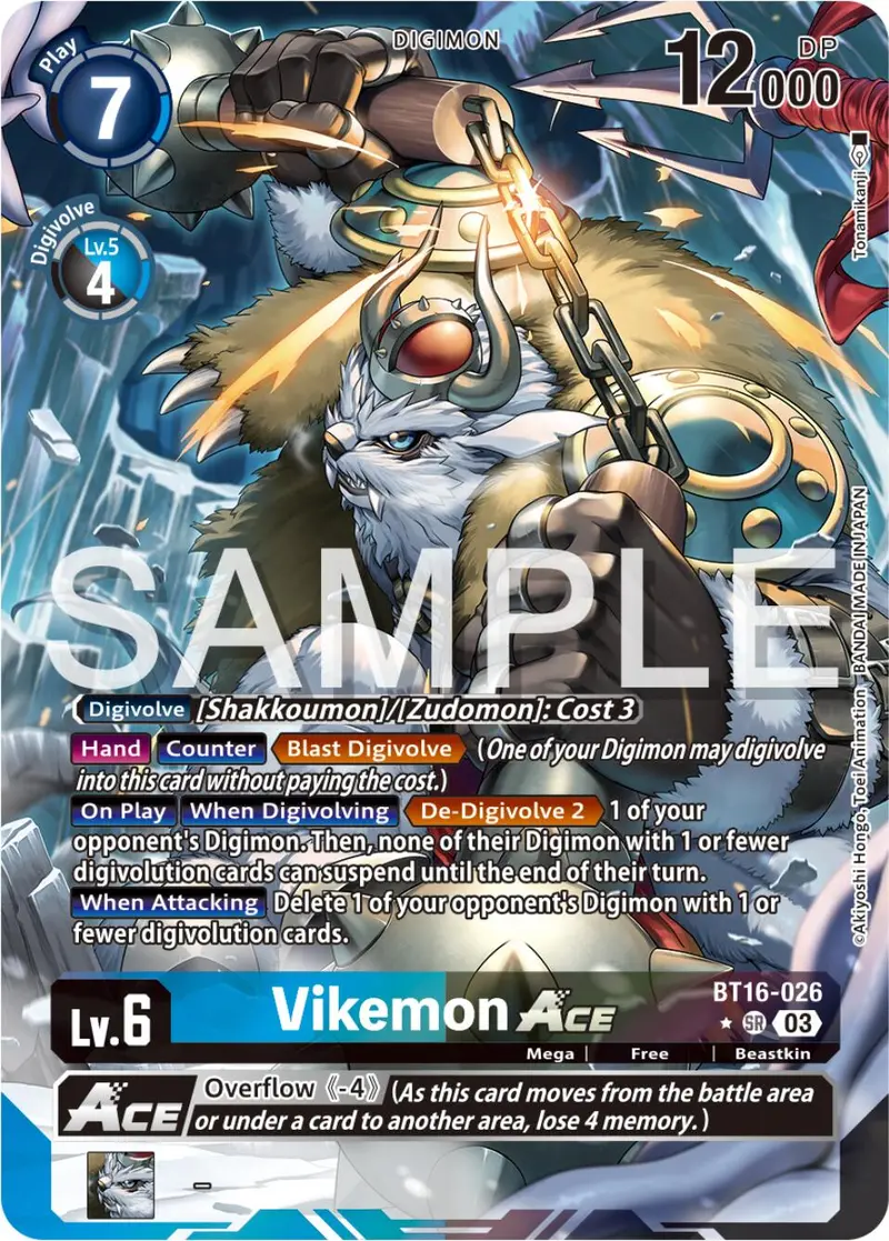 Vikemon Ace [Bt16-026] (Alternate Art) [Beginning Observer] 1