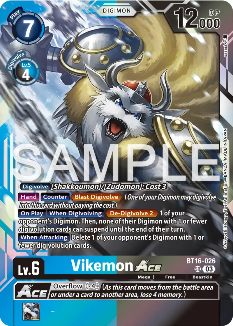 Vikemon Ace [Bt16-026] [Beginning Observer] 1