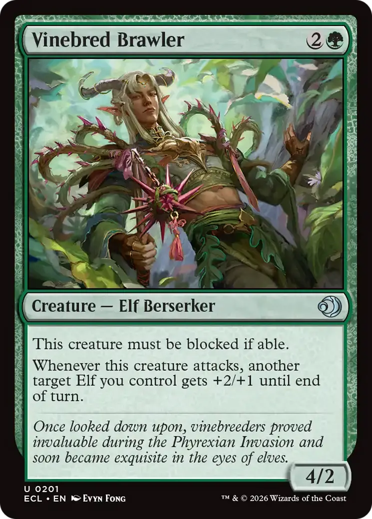 Vinebred Brawler [Lorwyn Eclipsed] 1