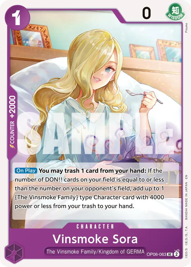 Vinsmoke Sora (Reprint) [Premium Booster -The Best- Vol. 2] 1