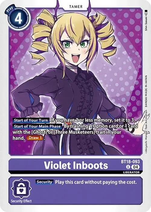 Violet Inboots [Bt18-093] [Release Special Booster Ver.2.0] 1