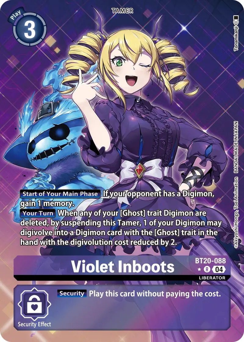 Violet Inboots [Bt20-088] - Bt20-088 (Alternate Art) [Release Special Booster Ver.2.5] 1