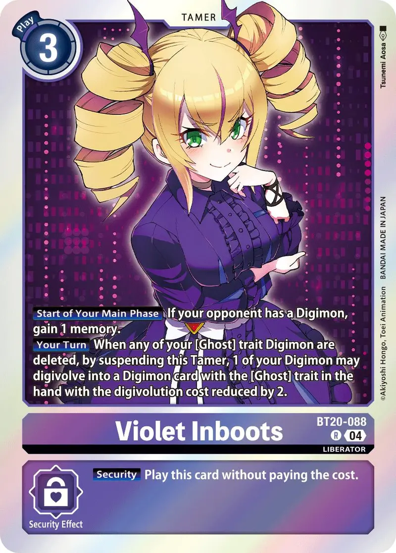 Violet Inboots [Bt20-088] - Bt20-088 [Release Special Booster Ver.2.5] 1