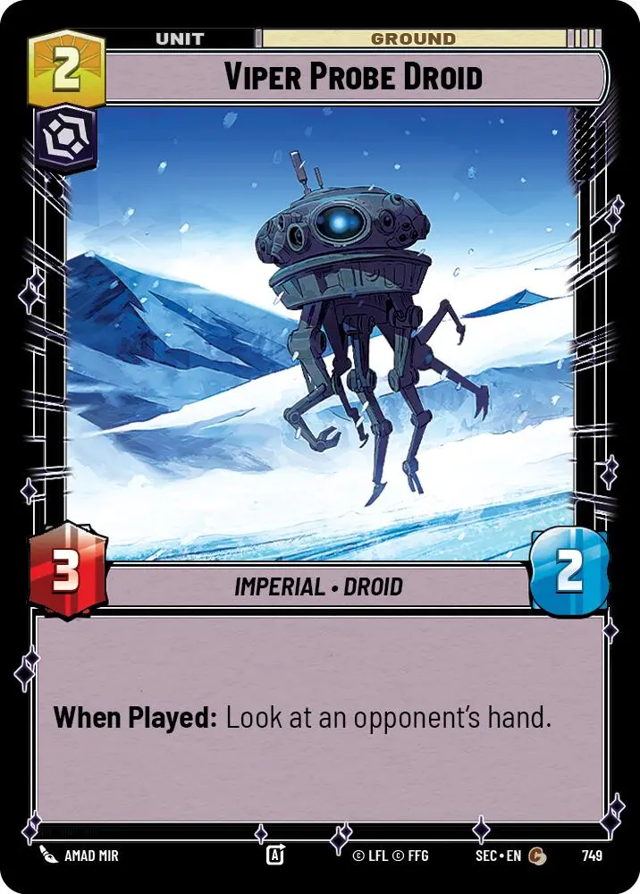 Viper Probe Droid (749) (Foil) (749) [Secrets Of Power] 1