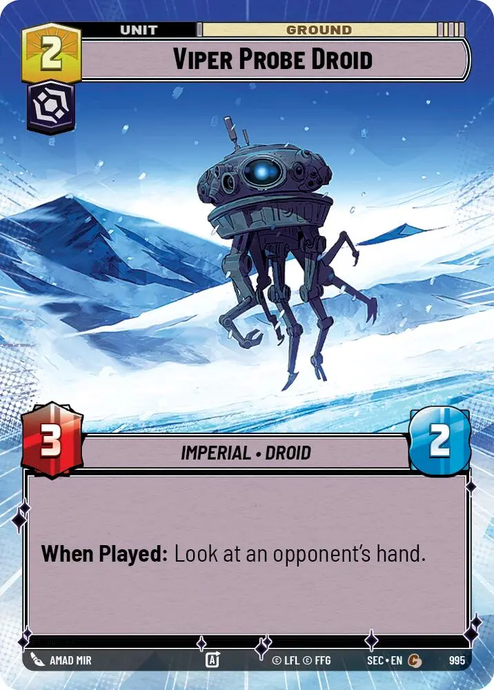 Viper Probe Droid (995) (Hyperspace Foil) (995) [Secrets Of Power] 1