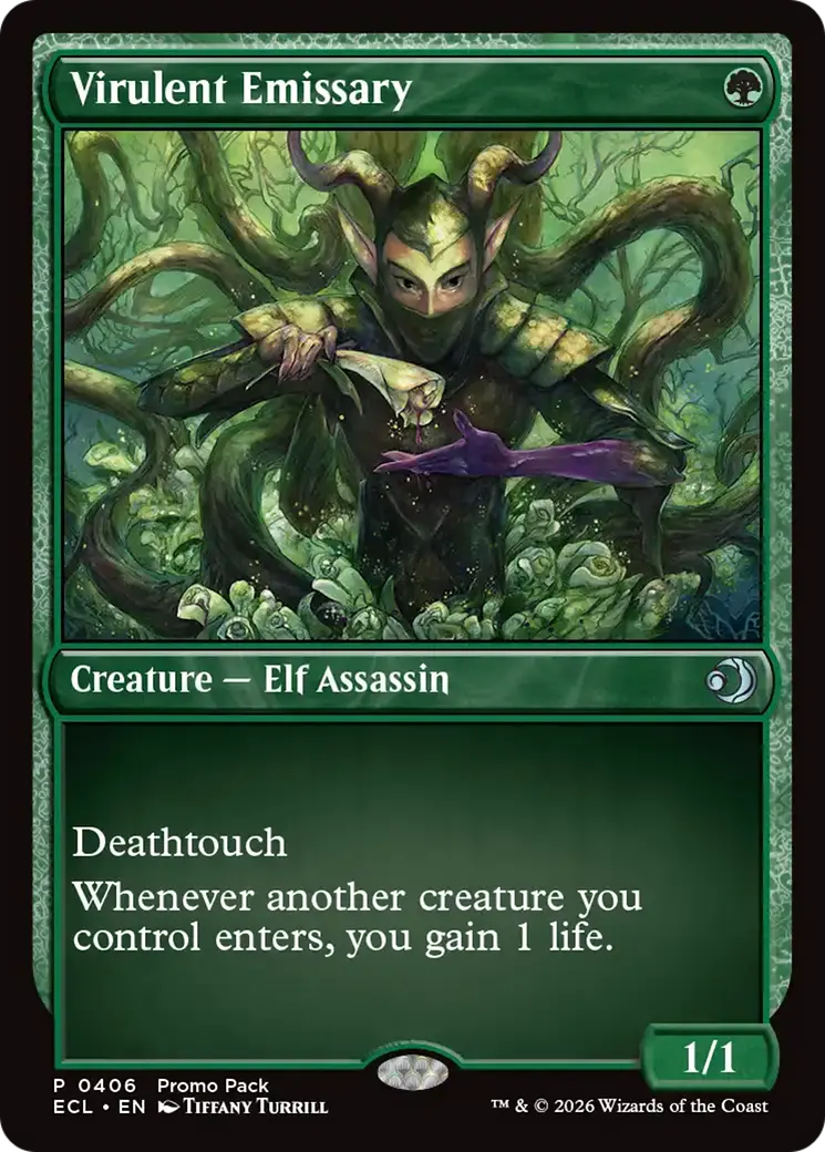 Virulent Emissary [Lorwyn Eclipsed Promos] 1