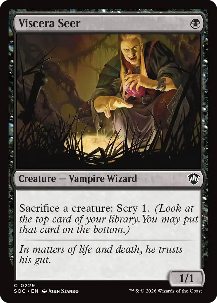 Viscera Seer [Secrets Of Strixhaven Commander] 1