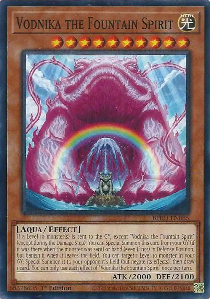 Vodnika The Fountain Spirit [Bpro-En085] Common 1