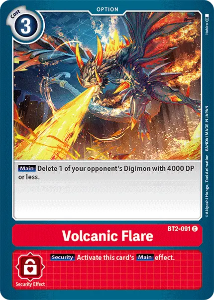 Volcanic Flare [Bt2-091] [Release Special Booster Ver.1.5] 1