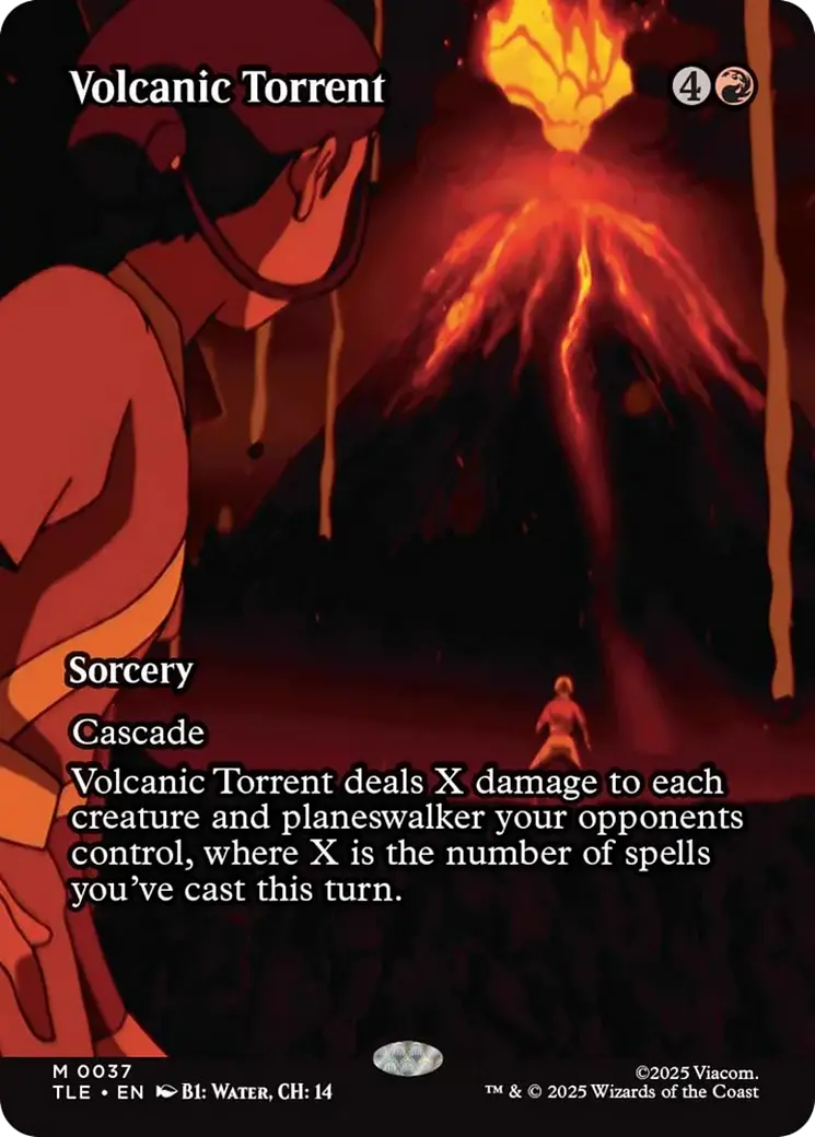 Volcanic Torrent (Borderless) [Avatar: The Last Airbender: Eternal-Legal] 1