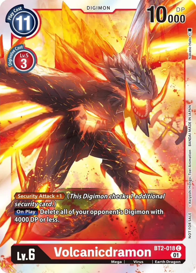 Volcanicdramon [Bt2-018] (St-11 Special Entry Pack) [Release Special Booster Promos] 1