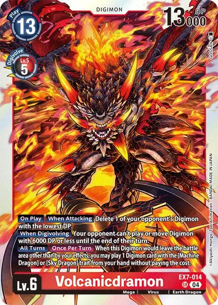 Volcanicdramon [Ex7-014] [Digimon Liberator] 1