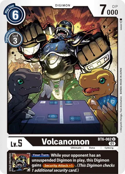 Volcanomon [Bt6-062] [Double Diamond] 1