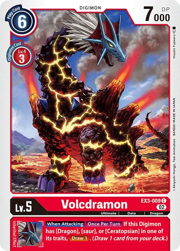 Volcdramon [Ex3-009] [Draconic Roar] 1