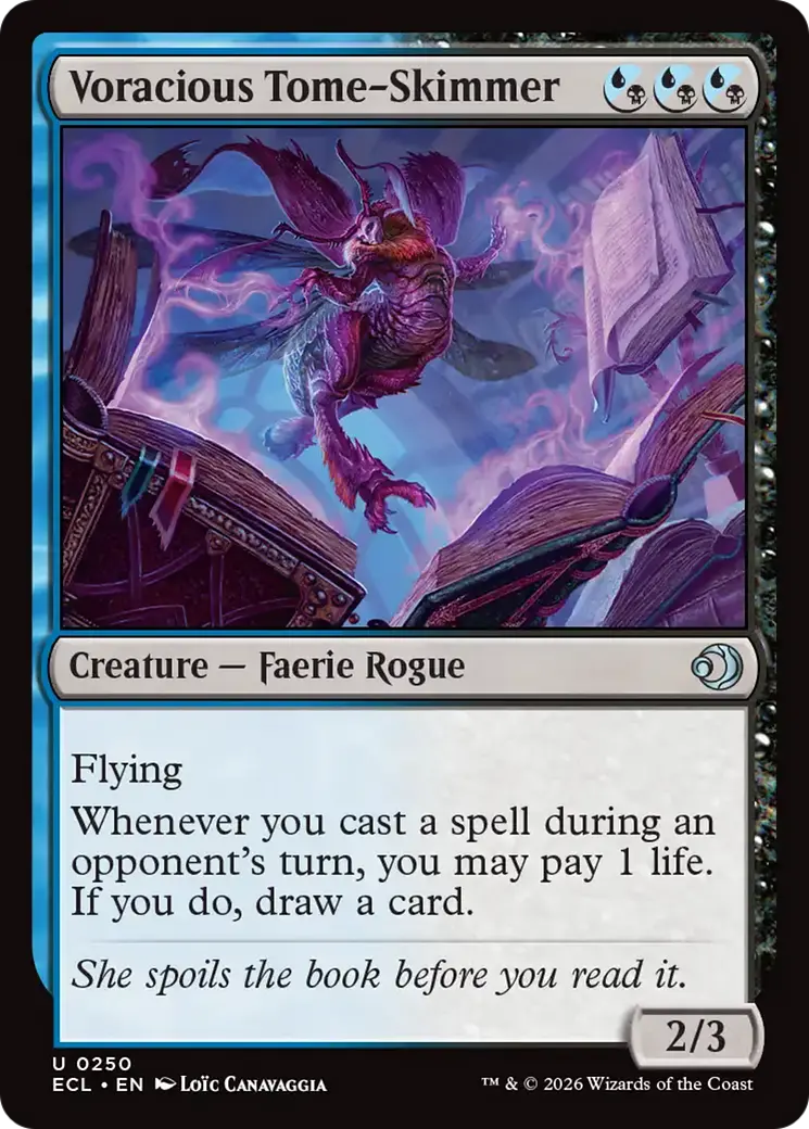 Voracious Tome-Skimmer [Lorwyn Eclipsed] 1