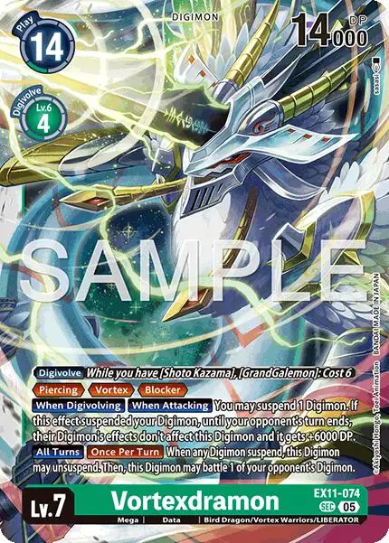 Vortexdramon [Ex11-074] [Dawn Of Liberator] 1