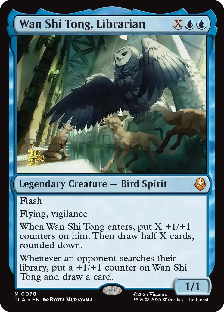 Wan Shi Tong, Librarian [Avatar: The Last Airbender Prerelease Cards] 1
