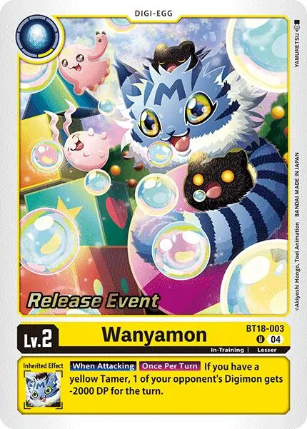 Wanyamon [Bt18-003] [Release Special Booster Ver.2.0 Promos] 1