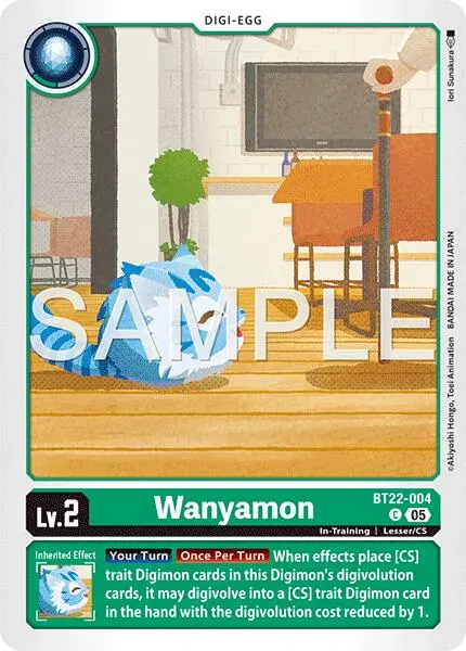 Wanyamon [Bt22-004] [Cyber Eden] 1