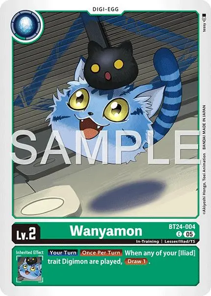 Wanyamon [Bt24-004] [Time Stranger] 1