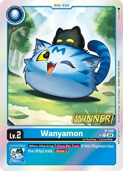 Wanyamon [P-148] (Store Tournament 2024 Jul. – Sep. Winner Pack) [Promotional Cards] 1