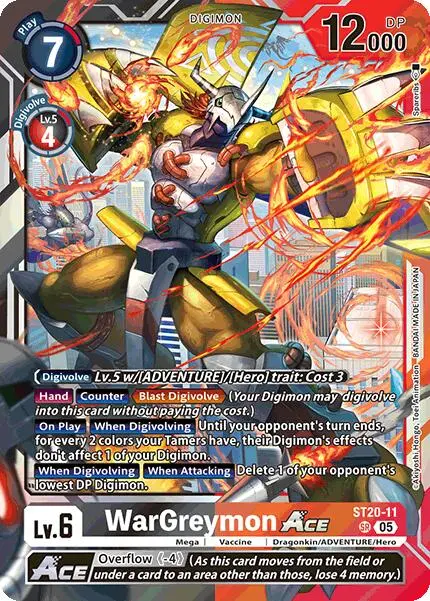 Wargreymon Ace [St20-11] [Starter Deck: Protector Of Light] 1