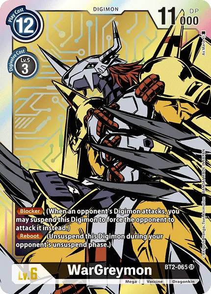 Wargreymon [Bt2-065] (Alternate Art) [Release Special Booster Ver.1.0] 1