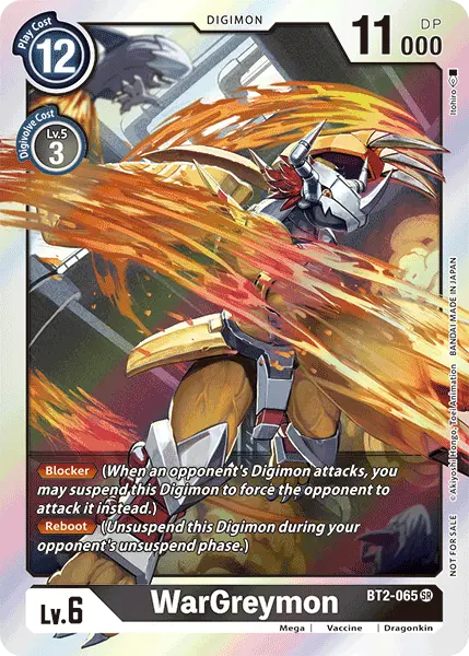 Wargreymon [Bt2-065] (Alternative Art - Box Topper) [Classic Collection] 1