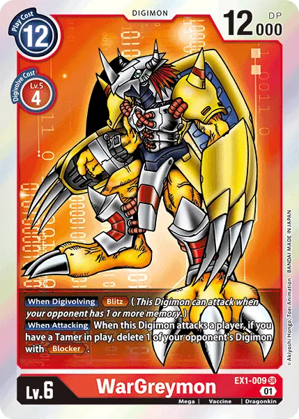 Wargreymon [Ex1-009] [Classic Collection] 1