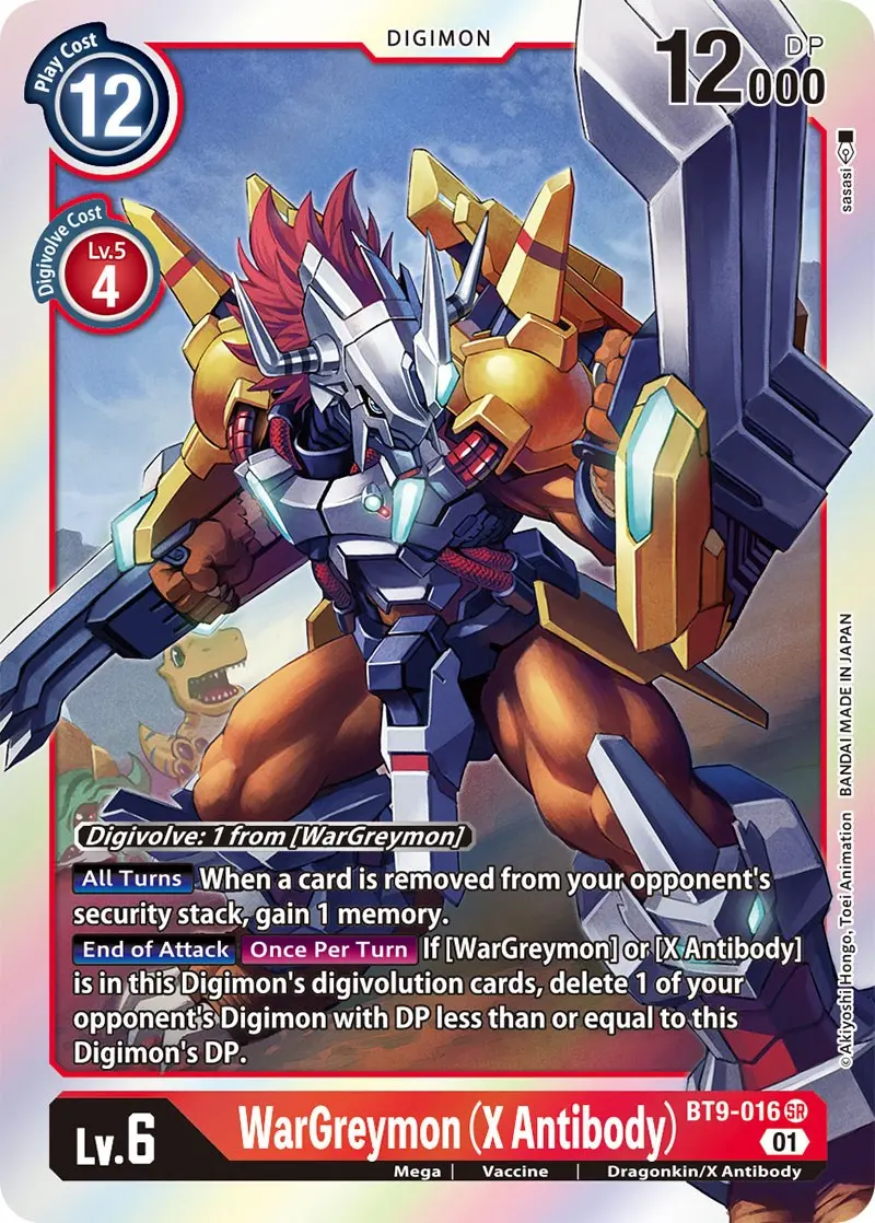 Wargreymon (X Antibody) [Bt9-016] [X Record] 1