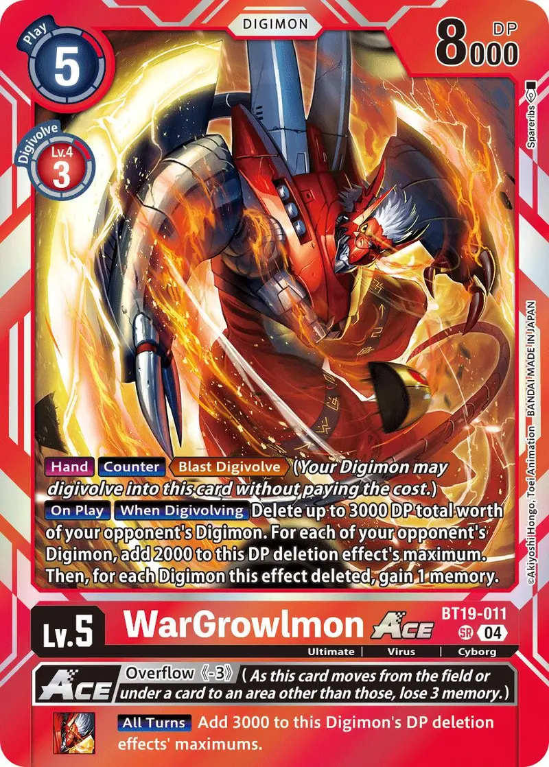 Wargrowlmon Ace [Bt19-011] [Release Special Booster Ver.2.5] 1