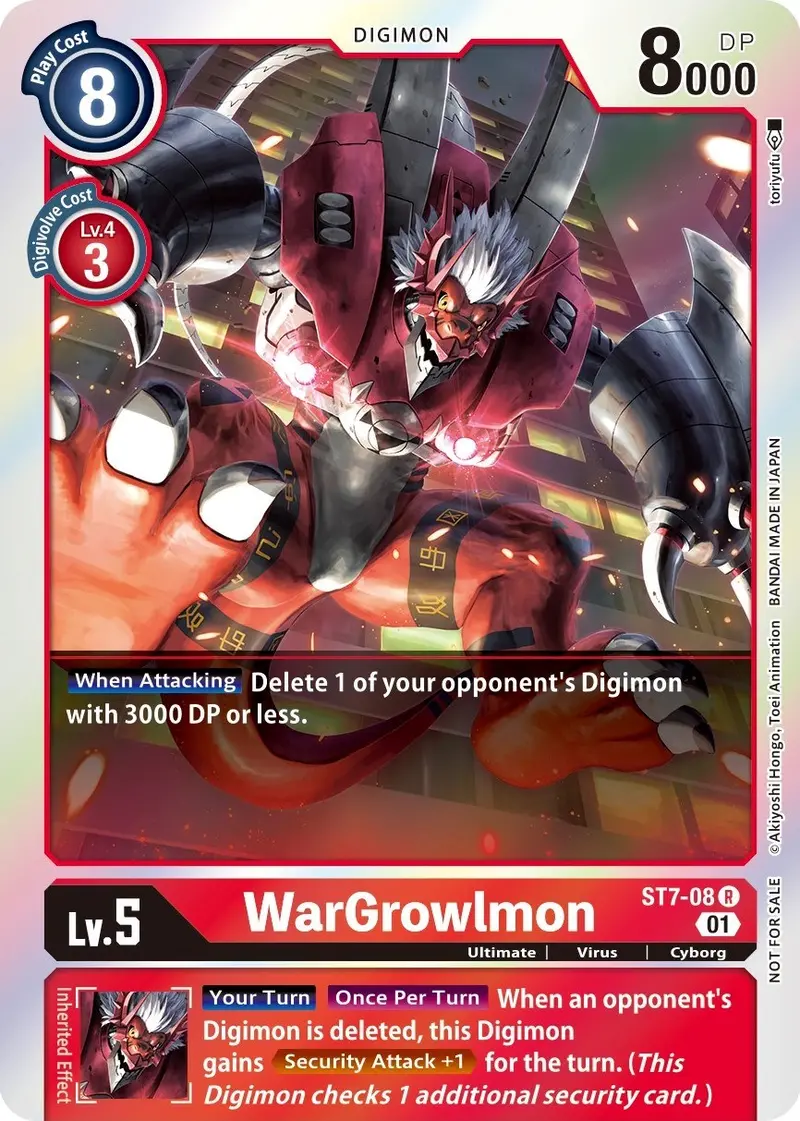 Wargrowlmon [St7-08] (Gen Con 2022) [Starter Deck: Gallantmon Promos] 1