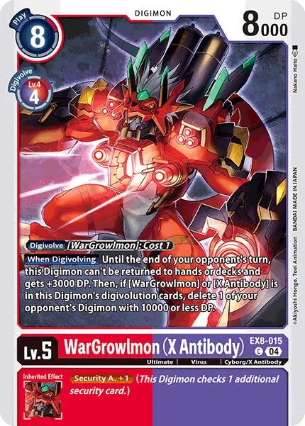 Wargrowlmon (X Antibody) [Ex8-015] [Chain Of Liberation] 1