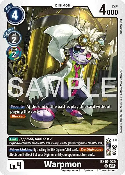 Warpmon [Ex10-029] [Sinister Order] 1