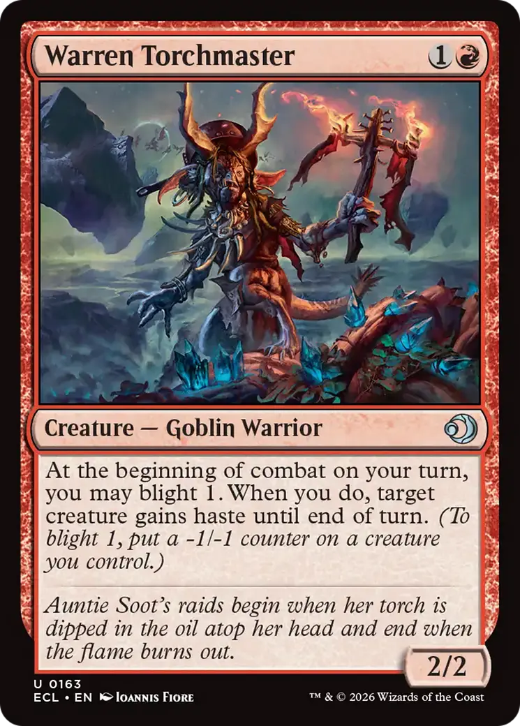 Warren Torchmaster [Lorwyn Eclipsed] 1