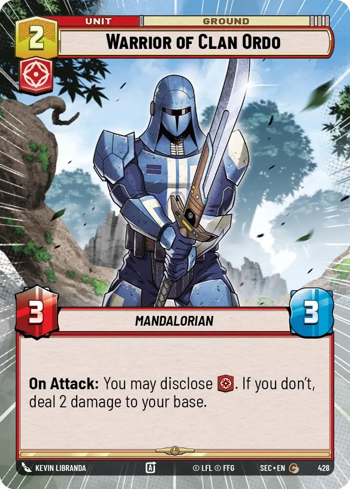 Warrior Of Clan Ordo (428) (Hyperspace) (428) [Secrets Of Power] 1
