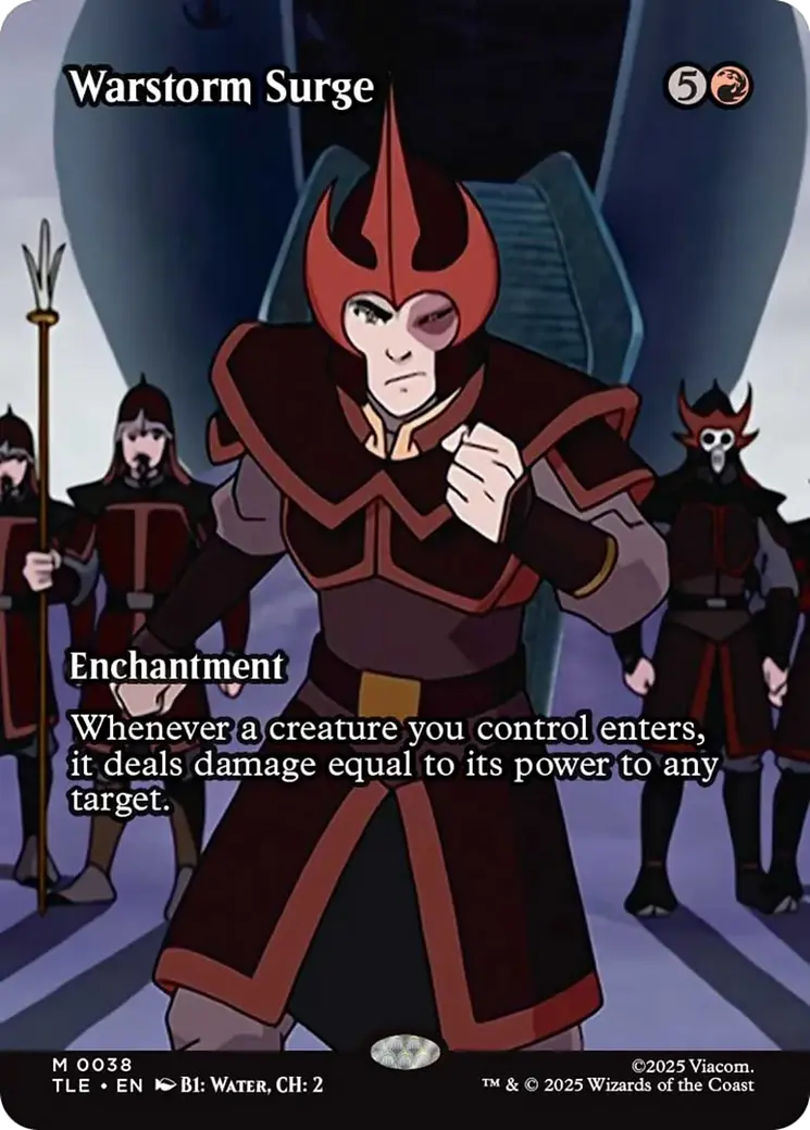 Warstorm Surge (Borderless) [Avatar: The Last Airbender: Eternal-Legal] 1
