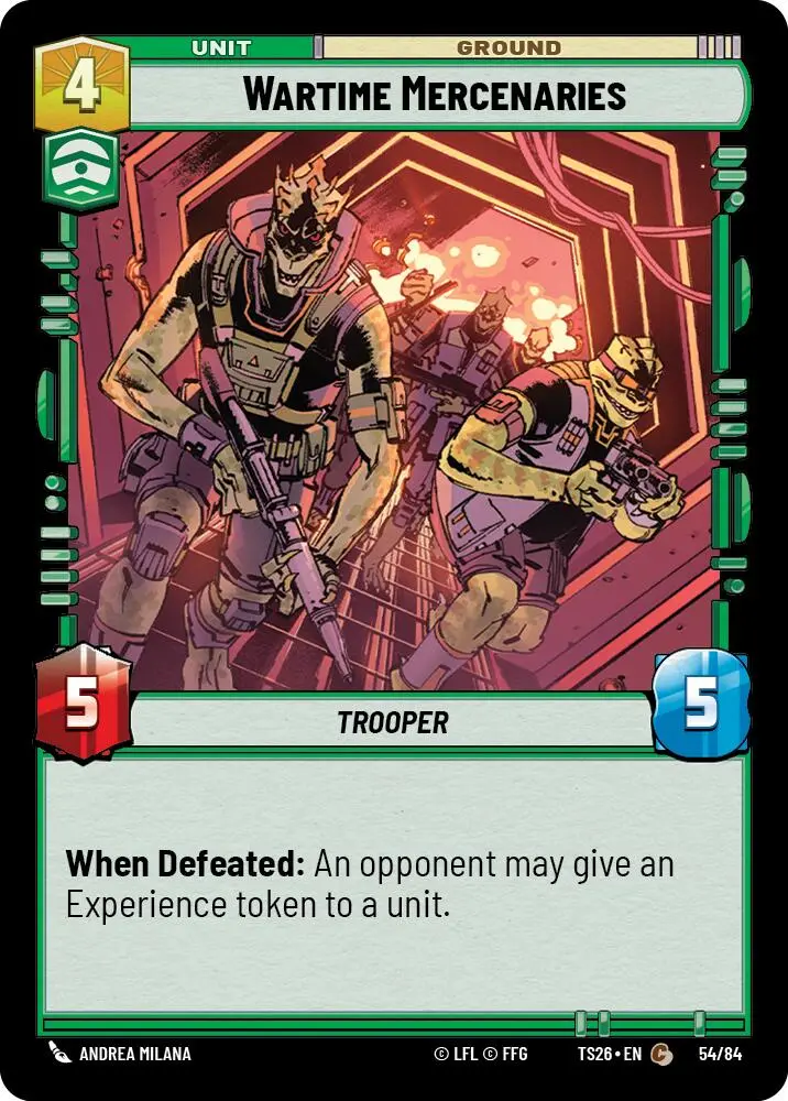 Wartime Mercenaries (54/84) (54/84) [Twin Suns] 1