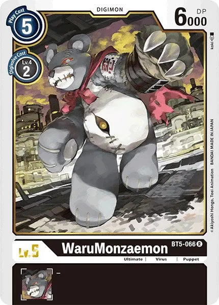 Warumonzaemon [Bt5-066] (Demo Deck Exclusive) [Battle Of Omni Promos] 1