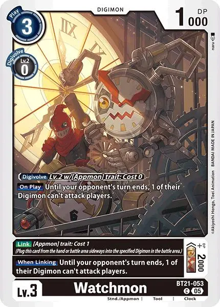 Watchmon [Bt21-053] [World Convergence] 1