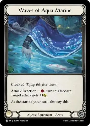 Waves Of Aqua Marine [Zen005] (Part The Mistveil Zen Blitz Deck) 1