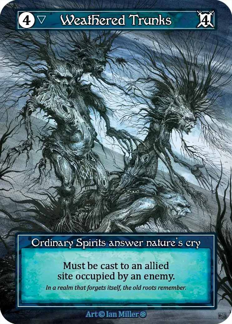 Weathered Trunks (Foil) [Gothic] 1