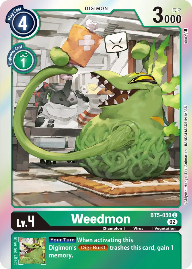 Weedmon [Bt5-050] [Resurgence Booster] 1