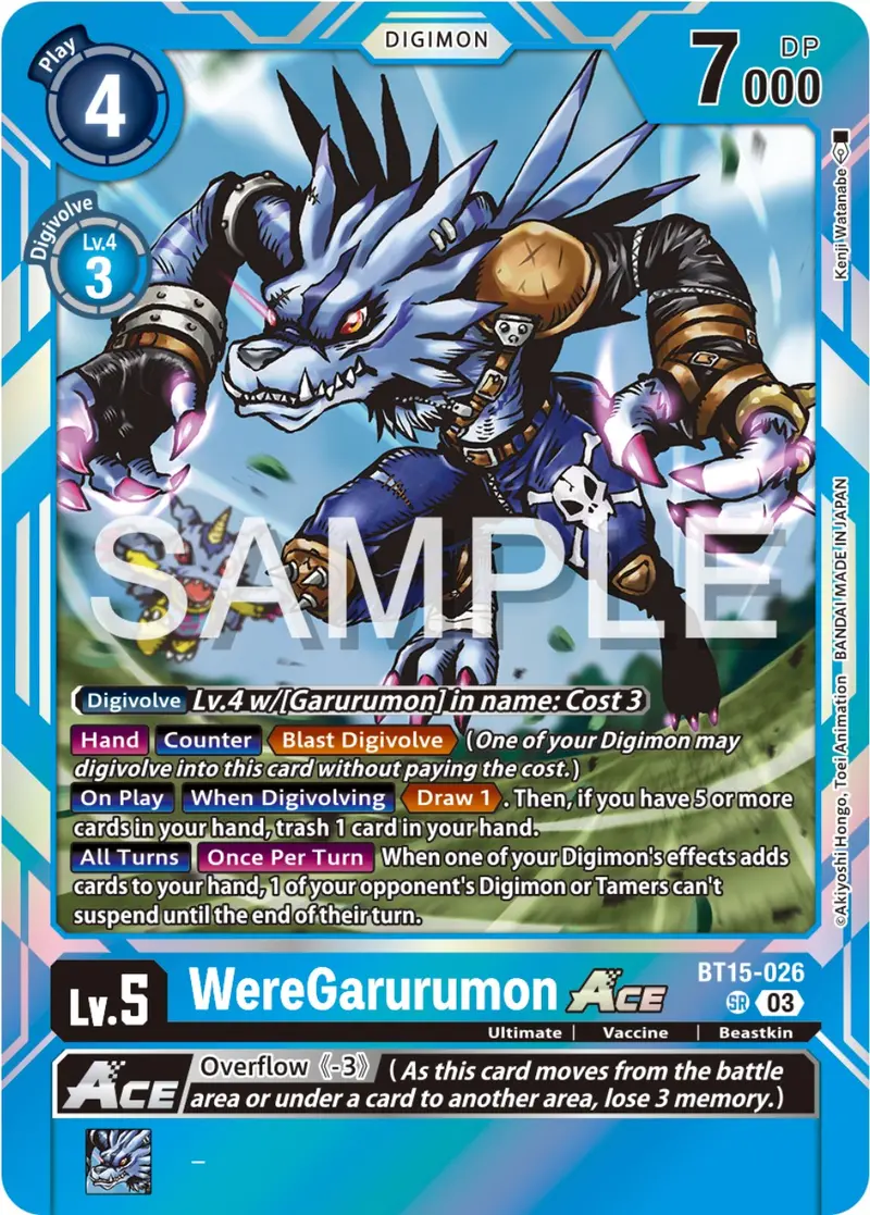 Weregarurumon Ace [Bt15-026] [Exceed Apocalypse] 1