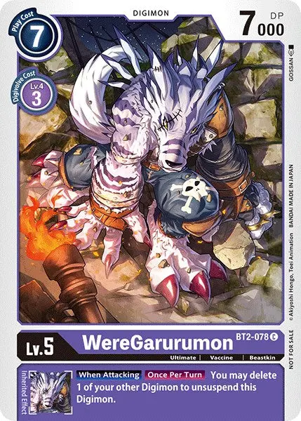 Weregarurumon [Bt2-078] (Official Tournament Pack Vol.3) [Release Special Booster Promos] 1