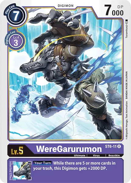 Weregarurumon [St6-11] [Starter Deck: Venomous Violet] 1