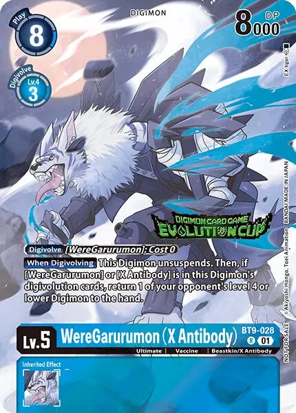 Weregarurumon (X Antibody) [Bt9-028] (2024 Evolution Cup) [X Record Promos] 1